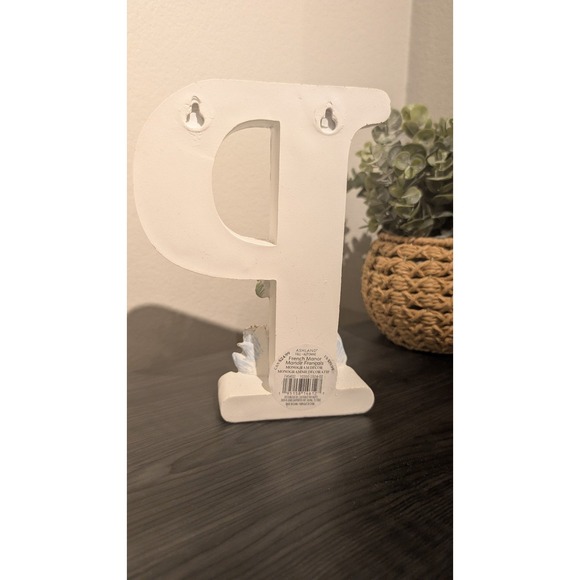 French Monogram Letter‎ P Tabletop Décor by Ashland - Picture 3 of 6